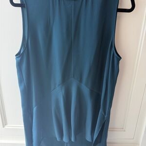 Theory Teal Sleeveless Tank Top